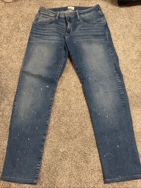 Hudson Jeans Slim Straight Distressed Indigo